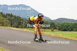 03.09.2023, Villach, Austria (AUT): Johannes Rydzek (GER) - FIS Nordic Combined Summer Grand Prix men and women, individual gundersen HS98/10km men, Villach (AUT). www.nordicfocus.com. © Volk/NordicFocus. Every downloaded picture is fee-liable.
