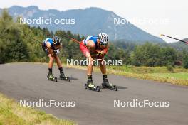 03.09.2023, Villach, Austria (AUT): Lukas Greiderer (AUT) - FIS Nordic Combined Summer Grand Prix men and women, individual gundersen HS98/10km men, Villach (AUT). www.nordicfocus.com. © Volk/NordicFocus. Every downloaded picture is fee-liable.