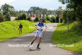 03.09.2023, Villach, Austria (AUT): Domenico Mariotti (ITA) - FIS Nordic Combined Summer Grand Prix men and women, individual gundersen HS98/10km men, Villach (AUT). www.nordicfocus.com. © Volk/NordicFocus. Every downloaded picture is fee-liable.