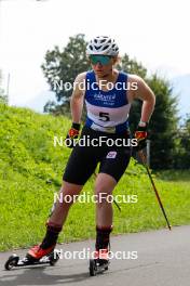 03.09.2023, Villach, Austria (AUT): Claudia Purker (AUT) - FIS Nordic Combined Summer Grand Prix men and women, individual gundersen HS98/5km women, Villach (AUT). www.nordicfocus.com. © Volk/NordicFocus. Every downloaded picture is fee-liable.