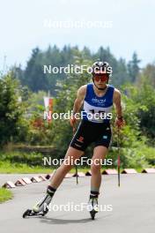 03.09.2023, Villach, Austria (AUT): Ronja Loh (GER) - FIS Nordic Combined Summer Grand Prix men and women, individual gundersen HS98/5km women, Villach (AUT). www.nordicfocus.com. © Volk/NordicFocus. Every downloaded picture is fee-liable.