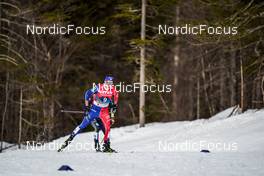 25.02.2023, Planica, Slovenia (SLO): Laurent Muhlethaler (FRA) - FIS nordic world ski championships nordic combined men, individual gundersen HS100/10km, Planica (SLO). www.nordicfocus.com. © Thibaut/NordicFocus. Every downloaded picture is fee-liable.