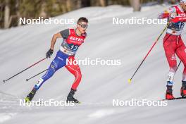 04.03.2023, Planica, Slovenia (SLO): Laurent Muhlethaler (FRA) - FIS nordic world ski championships nordic combined men, individual HS138/10km, Planica (SLO). www.nordicfocus.com. © Thibaut/NordicFocus. Every downloaded picture is fee-liable.