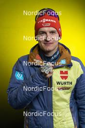 25.02.2023, Planica, Slovenia (SLO): Julian Schmid (GER) - FIS nordic world ski championships nordic combined men, medals, Planica (SLO). www.nordicfocus.com. © Thibaut/NordicFocus. Every downloaded picture is fee-liable.