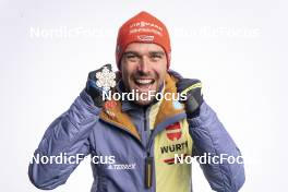 01.03.2023, Planica, Slovenia (SLO): Johannes Rydzek (GER) - FIS nordic world ski championships nordic combined men, medals, Planica (SLO). www.nordicfocus.com. © Thibaut/NordicFocus. Every downloaded picture is fee-liable.