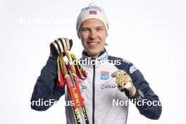 01.03.2023, Planica, Slovenia (SLO): Espen Andersen (NOR) - FIS nordic world ski championships nordic combined men, medals, Planica (SLO). www.nordicfocus.com. © Thibaut/NordicFocus. Every downloaded picture is fee-liable.