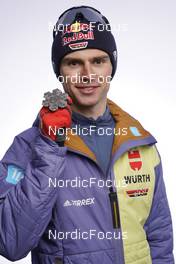 26.02.2023, Planica, Slovenia (SLO): Vinzenz Geiger (GER) - FIS nordic world ski championships nordic combined men, medals, Planica (SLO). www.nordicfocus.com. © Thibaut/NordicFocus. Every downloaded picture is fee-liable.