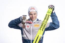 25.02.2023, Planica, Slovenia (SLO): Johannes Lamparter (AUT) - FIS nordic world ski championships nordic combined men, medals, Planica (SLO). www.nordicfocus.com. © Thibaut/NordicFocus. Every downloaded picture is fee-liable.