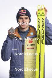 01.03.2023, Planica, Slovenia (SLO): Vinzenz Geiger (GER) - FIS nordic world ski championships nordic combined men, medals, Planica (SLO). www.nordicfocus.com. © Thibaut/NordicFocus. Every downloaded picture is fee-liable.