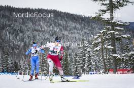 26.02.2023, Planica, Slovenia (SLO): Veronica Gianmoena (ITA), Haruka Kasai (JPN), (l-r)  - FIS nordic world ski championships nordic combined men, mixed team HS100/4x5km, Planica (SLO). www.nordicfocus.com. © Thibaut/NordicFocus. Every downloaded picture is fee-liable.