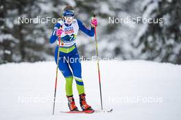 26.02.2023, Planica, Slovenia (SLO): Ema Volavsek (SLO) - FIS nordic world ski championships nordic combined men, mixed team HS100/4x5km, Planica (SLO). www.nordicfocus.com. © Thibaut/NordicFocus. Every downloaded picture is fee-liable.
