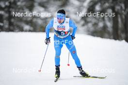 26.02.2023, Planica, Slovenia (SLO): Aaron Kostner (ITA) - FIS nordic world ski championships nordic combined men, mixed team HS100/4x5km, Planica (SLO). www.nordicfocus.com. © Thibaut/NordicFocus. Every downloaded picture is fee-liable.