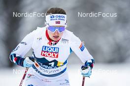 26.02.2023, Planica, Slovenia (SLO): Gyda Westvold Hansen (NOR) - FIS nordic world ski championships nordic combined men, mixed team HS100/4x5km, Planica (SLO). www.nordicfocus.com. © Thibaut/NordicFocus. Every downloaded picture is fee-liable.