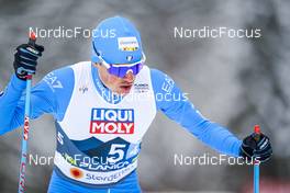 26.02.2023, Planica, Slovenia (SLO): Samuel Costa (ITA) - FIS nordic world ski championships nordic combined men, mixed team HS100/4x5km, Planica (SLO). www.nordicfocus.com. © Thibaut/NordicFocus. Every downloaded picture is fee-liable.