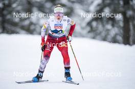 26.02.2023, Planica, Slovenia (SLO): Annalena Slamik (AUT) - FIS nordic world ski championships nordic combined men, mixed team HS100/4x5km, Planica (SLO). www.nordicfocus.com. © Thibaut/NordicFocus. Every downloaded picture is fee-liable.