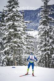26.02.2023, Planica, Slovenia (SLO): Gasper Brecl (SLO) - FIS nordic world ski championships nordic combined men, mixed team HS100/4x5km, Planica (SLO). www.nordicfocus.com. © Thibaut/NordicFocus. Every downloaded picture is fee-liable.