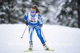 26.02.2023, Planica, Slovenia (SLO): Minja Korhonen (FIN) - FIS nordic world ski championships nordic combined men, mixed team HS100/4x5km, Planica (SLO). www.nordicfocus.com. © Thibaut/NordicFocus. Every downloaded picture is fee-liable.