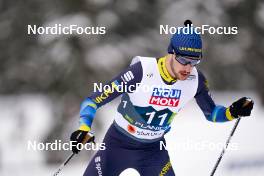 01.03.2023, Planica, Slovenia (SLO): Oleksandr Shumbarets (UKR) - FIS nordic world ski championships nordic combined men, team HS138/4x5km, Planica (SLO). www.nordicfocus.com. © Thibaut/NordicFocus. Every downloaded picture is fee-liable.