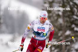 01.03.2023, Planica, Slovenia (SLO): Lukas Greiderer (AUT) - FIS nordic world ski championships nordic combined men, team HS138/4x5km, Planica (SLO). www.nordicfocus.com. © Thibaut/NordicFocus. Every downloaded picture is fee-liable.