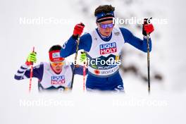 01.03.2023, Planica, Slovenia (SLO): Niklas Malacinski (USA) - FIS nordic world ski championships nordic combined men, team HS138/4x5km, Planica (SLO). www.nordicfocus.com. © Thibaut/NordicFocus. Every downloaded picture is fee-liable.