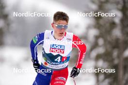 01.03.2023, Planica, Slovenia (SLO): Matteo Baud (FRA) - FIS nordic world ski championships nordic combined men, team HS138/4x5km, Planica (SLO). www.nordicfocus.com. © Thibaut/NordicFocus. Every downloaded picture is fee-liable.