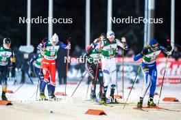 24.11.2023, Ruka, Finland (FIN): Espen Andersen (NOR) - FIS world cup nordic combined men, compact HS142/7.5km, Ruka (FIN). www.nordicfocus.com. © Thibaut/NordicFocus. Every downloaded picture is fee-liable.