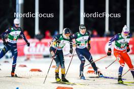 24.11.2023, Ruka, Finland (FIN): Sora Yachi (JPN), Jan Vytrval (CZE), (l-r)  - FIS world cup nordic combined men, compact HS142/7.5km, Ruka (FIN). www.nordicfocus.com. © Thibaut/NordicFocus. Every downloaded picture is fee-liable.