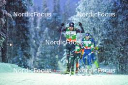 25.11.2023, Ruka, Finland (FIN): Samuel Costa (ITA) - FIS world cup nordic combined men, individual gundersen HS142/10km, Ruka (FIN). www.nordicfocus.com. © Thibaut/NordicFocus. Every downloaded picture is fee-liable.