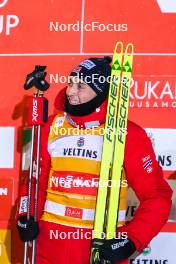 25.11.2023, Ruka, Finland (FIN): Jarl Magnus Riiber (NOR), (l-r) - FIS world cup nordic combined men, individual gundersen HS142/10km, Ruka (FIN). www.nordicfocus.com. © Thibaut/NordicFocus. Every downloaded picture is fee-liable.