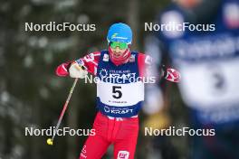 03.12.2023, Lillehammer, Norway (NOR): Stefan Rettenegger (AUT) - FIS world cup nordic combined men, individual gundersen HS138/10km, Lillehammer (NOR). www.nordicfocus.com. © Thibaut/NordicFocus. Every downloaded picture is fee-liable.