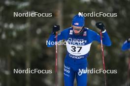 03.12.2023, Lillehammer, Norway (NOR): Stephen Schumann (USA) - FIS world cup nordic combined men, individual gundersen HS138/10km, Lillehammer (NOR). www.nordicfocus.com. © Thibaut/NordicFocus. Every downloaded picture is fee-liable.