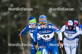 03.12.2023, Lillehammer, Norway (NOR): Arttu Maekiaho (FIN) - FIS world cup nordic combined men, individual gundersen HS138/10km, Lillehammer (NOR). www.nordicfocus.com. © Thibaut/NordicFocus. Every downloaded picture is fee-liable.