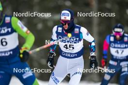 03.12.2023, Lillehammer, Norway (NOR): Marius Solvik (NOR) - FIS world cup nordic combined men, individual gundersen HS138/10km, Lillehammer (NOR). www.nordicfocus.com. © Thibaut/NordicFocus. Every downloaded picture is fee-liable.