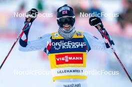 03.12.2023, Lillehammer, Norway (NOR): Jarl Magnus Riiber (NOR) - FIS world cup nordic combined men, individual gundersen HS138/10km, Lillehammer (NOR). www.nordicfocus.com. © Thibaut/NordicFocus. Every downloaded picture is fee-liable.
