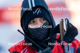 03.12.2023, Lillehammer, Norway (NOR): Sophie Hargesheimer  - FIS world cup nordic combined men, individual gundersen HS138/10km, Lillehammer (NOR). www.nordicfocus.com. © Thibaut/NordicFocus. Every downloaded picture is fee-liable.