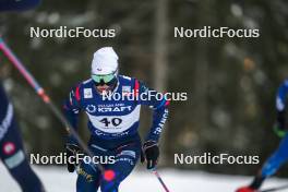 03.12.2023, Lillehammer, Norway (NOR): Antoine Gerard (FRA) - FIS world cup nordic combined men, individual gundersen HS138/10km, Lillehammer (NOR). www.nordicfocus.com. © Thibaut/NordicFocus. Every downloaded picture is fee-liable.