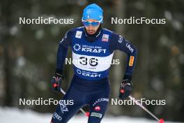 03.12.2023, Lillehammer, Norway (NOR): Raffaele Buzzi (ITA) - FIS world cup nordic combined men, individual gundersen HS138/10km, Lillehammer (NOR). www.nordicfocus.com. © Thibaut/NordicFocus. Every downloaded picture is fee-liable.