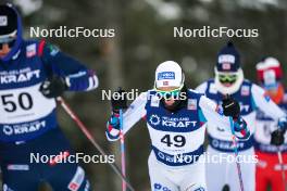 03.12.2023, Lillehammer, Norway (NOR): Emil Ottesen (NOR) - FIS world cup nordic combined men, individual gundersen HS138/10km, Lillehammer (NOR). www.nordicfocus.com. © Thibaut/NordicFocus. Every downloaded picture is fee-liable.