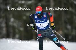 03.12.2023, Lillehammer, Norway (NOR): Julian Schmid (GER) - FIS world cup nordic combined men, individual gundersen HS138/10km, Lillehammer (NOR). www.nordicfocus.com. © Thibaut/NordicFocus. Every downloaded picture is fee-liable.