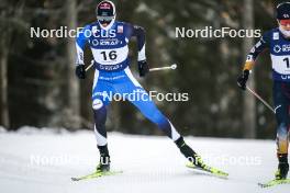 03.12.2023, Lillehammer, Norway (NOR): Kristjan Ilves (EST) - FIS world cup nordic combined men, individual gundersen HS138/10km, Lillehammer (NOR). www.nordicfocus.com. © Thibaut/NordicFocus. Every downloaded picture is fee-liable.