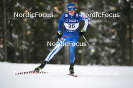 03.12.2023, Lillehammer, Norway (NOR): Wille Karhumaa (FIN) - FIS world cup nordic combined men, individual gundersen HS138/10km, Lillehammer (NOR). www.nordicfocus.com. © Thibaut/NordicFocus. Every downloaded picture is fee-liable.