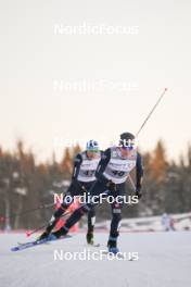 02.12.2023, Lillehammer, Norway (NOR): Domenico Mariotti (ITA) - FIS world cup nordic combined men, individual gundersen HS98/10km, Lillehammer (NOR). www.nordicfocus.com. © Authamayou/NordicFocus. Every downloaded picture is fee-liable.