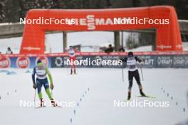 02.12.2023, Lillehammer, Norway (NOR): Vid Vrhovnik (SLO), Sora Yachi (JPN), (l-r)  - FIS world cup nordic combined men, individual gundersen HS98/10km, Lillehammer (NOR). www.nordicfocus.com. © Authamayou/NordicFocus. Every downloaded picture is fee-liable.