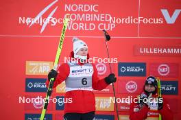 02.12.2023, Lillehammer, Norway (NOR): Jens Luraas Oftebro (NOR) - FIS world cup nordic combined men, individual gundersen HS98/10km, Lillehammer (NOR). www.nordicfocus.com. © Authamayou/NordicFocus. Every downloaded picture is fee-liable.