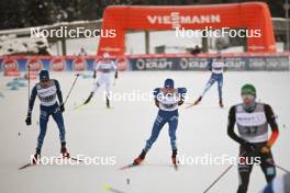 02.12.2023, Lillehammer, Norway (NOR): Stephen Schumann (USA), Benjamin Loomis (USA), (l-r)  - FIS world cup nordic combined men, individual gundersen HS98/10km, Lillehammer (NOR). www.nordicfocus.com. © Authamayou/NordicFocus. Every downloaded picture is fee-liable.