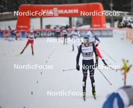 02.12.2023, Lillehammer, Norway (NOR): Aaron Kostner (ITA) - FIS world cup nordic combined men, individual gundersen HS98/10km, Lillehammer (NOR). www.nordicfocus.com. © Authamayou/NordicFocus. Every downloaded picture is fee-liable.