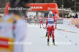 02.12.2023, Lillehammer, Norway (NOR): Johannes Lamparter (AUT) - FIS world cup nordic combined men, individual gundersen HS98/10km, Lillehammer (NOR). www.nordicfocus.com. © Authamayou/NordicFocus. Every downloaded picture is fee-liable.