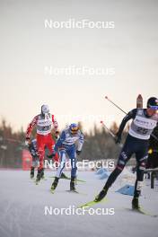 02.12.2023, Lillehammer, Norway (NOR): Lukas Greiderer (AUT), Ilkka Herola (FIN), (l-r)  - FIS world cup nordic combined men, individual gundersen HS98/10km, Lillehammer (NOR). www.nordicfocus.com. © Authamayou/NordicFocus. Every downloaded picture is fee-liable.