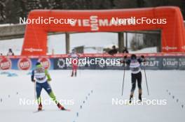 02.12.2023, Lillehammer, Norway (NOR): Vid Vrhovnik (SLO), Sora Yachi (JPN), (l-r)  - FIS world cup nordic combined men, individual gundersen HS98/10km, Lillehammer (NOR). www.nordicfocus.com. © Authamayou/NordicFocus. Every downloaded picture is fee-liable.