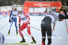 02.12.2023, Lillehammer, Norway (NOR): Lukas Greiderer (AUT) - FIS world cup nordic combined men, individual gundersen HS98/10km, Lillehammer (NOR). www.nordicfocus.com. © Authamayou/NordicFocus. Every downloaded picture is fee-liable.